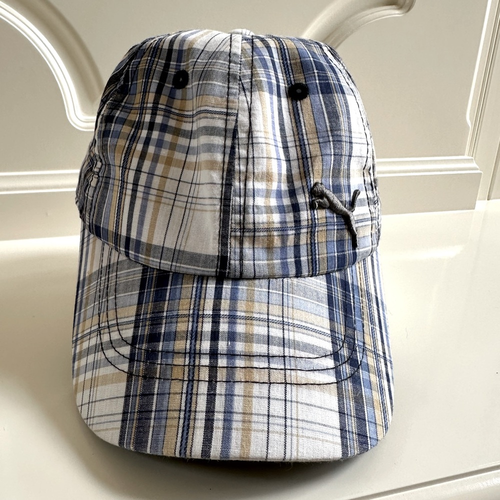Plaid Puma Baseball Golf Cap Hat